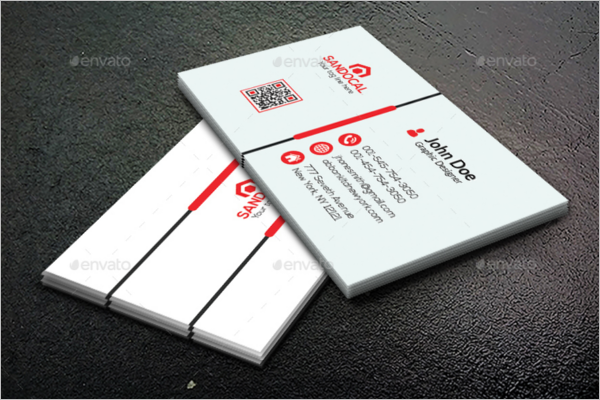 Simple Office Business Card Template