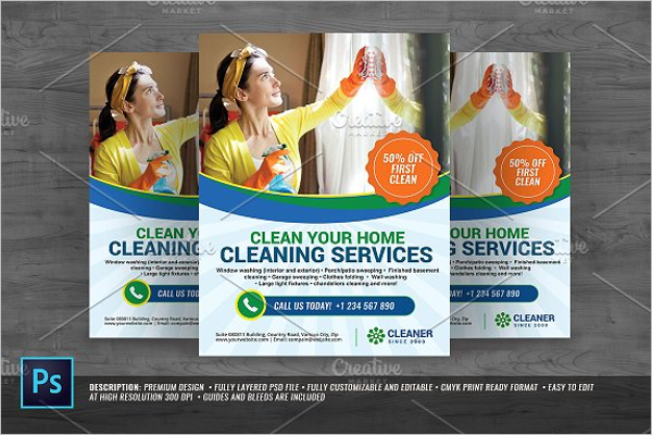 Window Cleaning Flyer Template