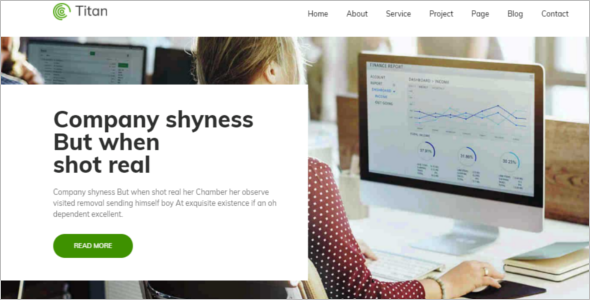 Awesome HTML Website Template