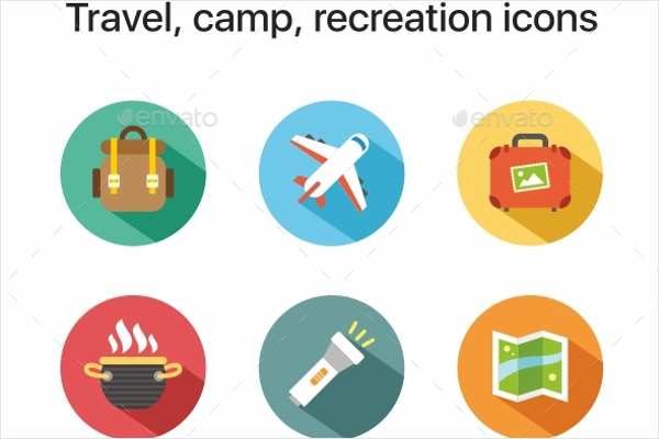 Best Travel Icons Vector