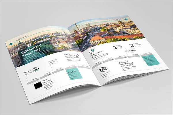 Bi-Fold Corporate Brochure Template