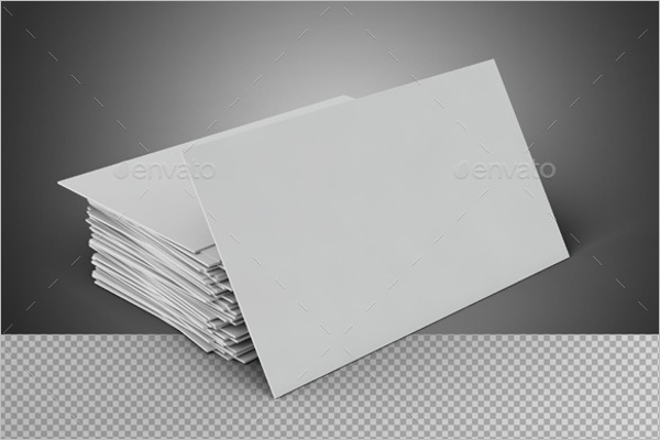 Blank Business Card Background