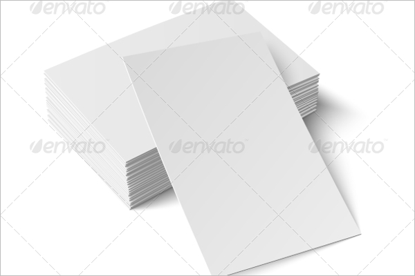 Blank Business Card India