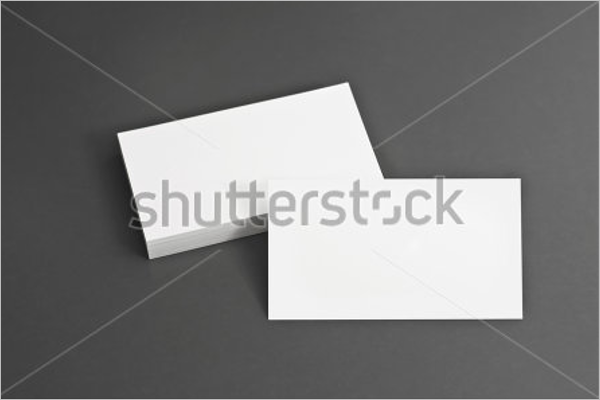 Blank Corporate Business Card