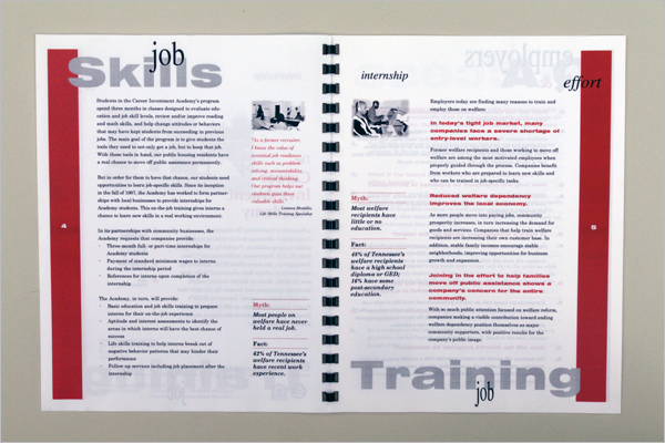 Career Brochure PDF Design