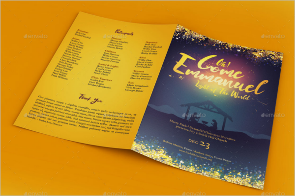 Christmas Story Booklet Design