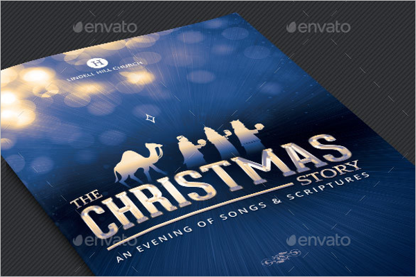 Christmas Story Booklet Template