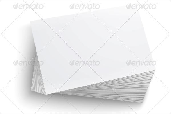 Clear Business Card Template