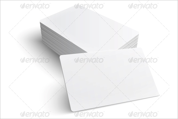 Editable Blank Business Card Template