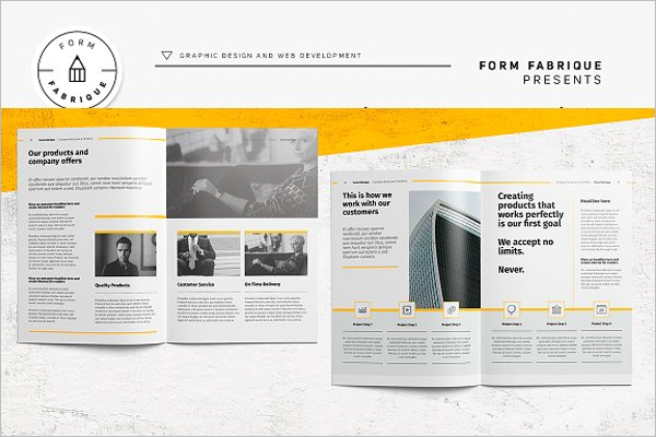 Editable Business Brochure Template