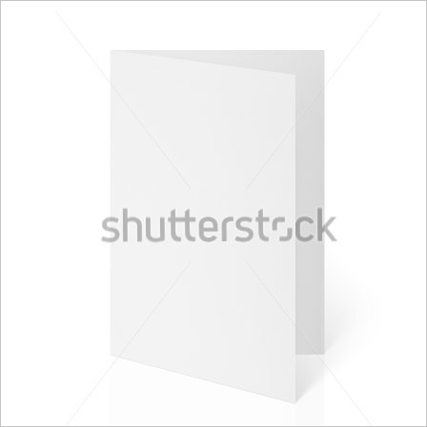 Folded Blank Flyer Design