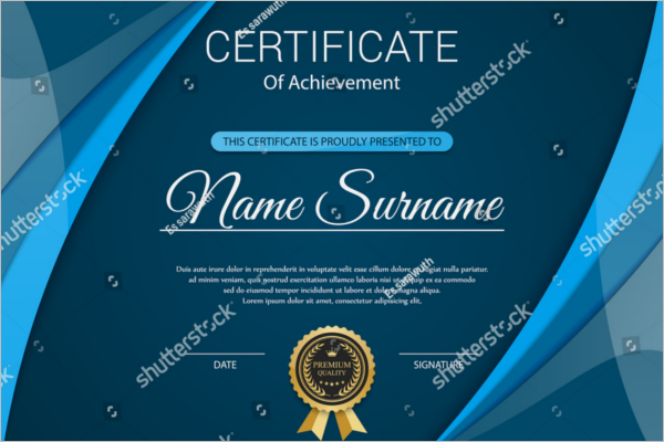 Free Vector award certificate