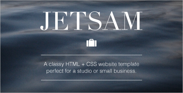 HTML &Â CSS Website Template