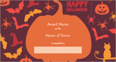 18+ Halloween Certificate Templates