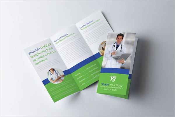 Health Education Brochure Template