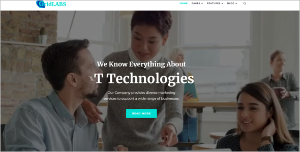 IT Technologies WordPress Theme