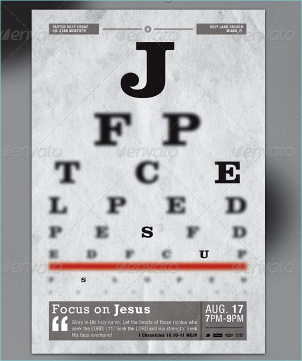 Jesus Church Poster Template