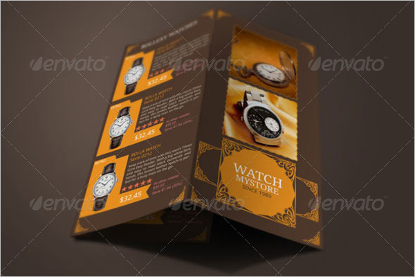 Jewelry Watches Brochure Design