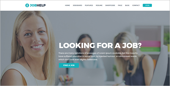 Job Portal Website Template