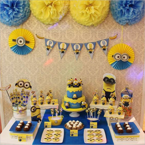 Minions DecorativeÂ Birthday Party Idea