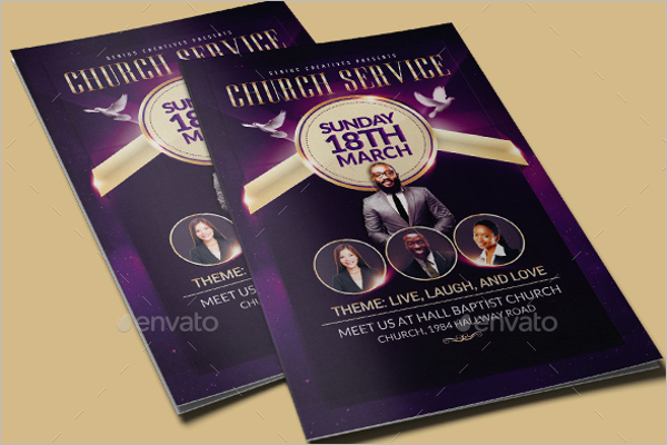 Ministry Church Brochure Template