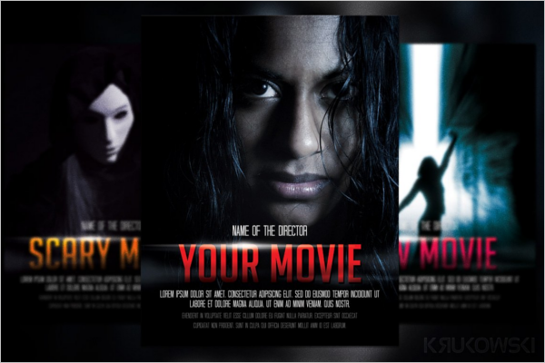 Movie Poster Background Design