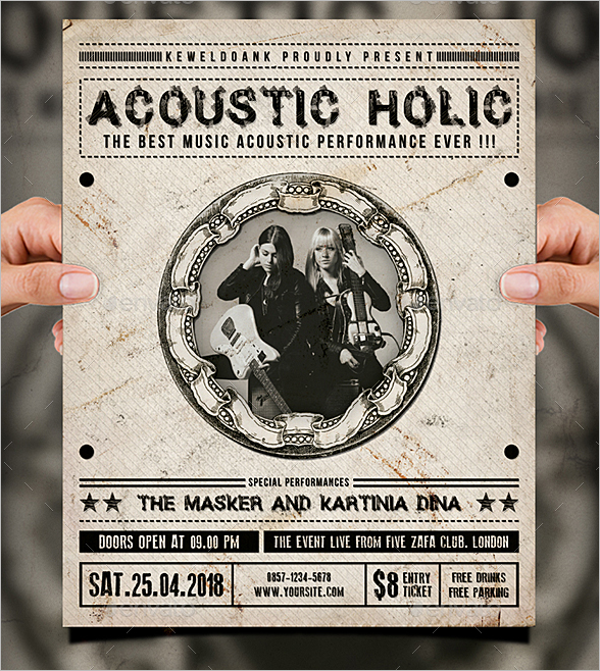 Music Performance Flyer Template