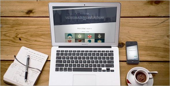 One Page Personal Portfolio Template