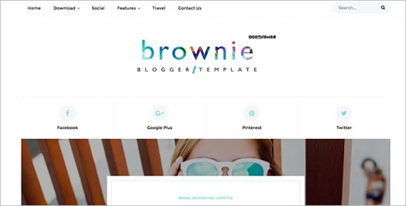 Personal Blogger Website Template
