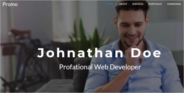 Professional Designer Website Template