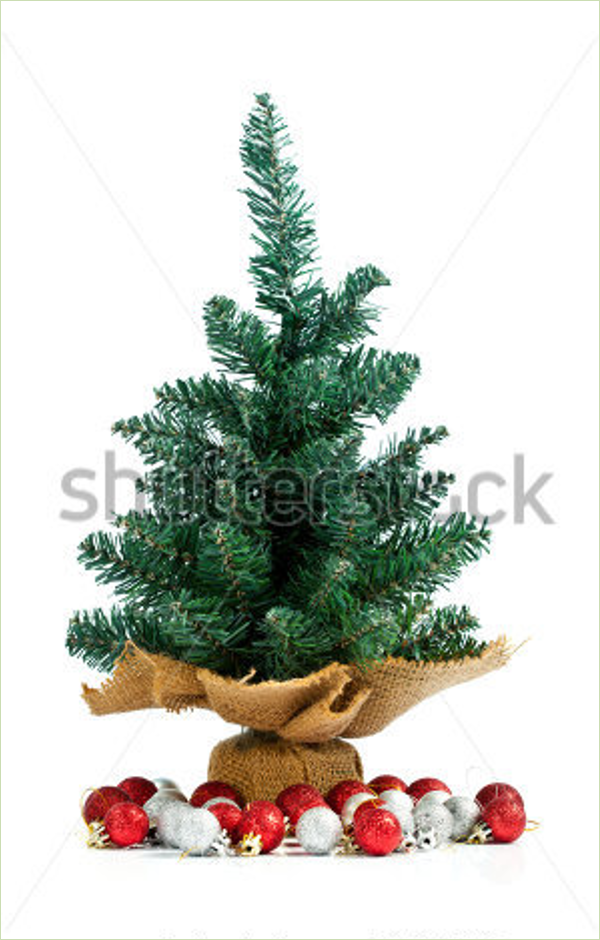 Small White Christmas Tree Idea