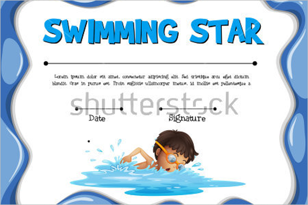 14+ Free Swimming Certificate Templates - Samples, Designs, Formats
