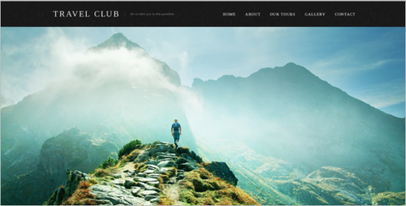 Travel Club Website Template