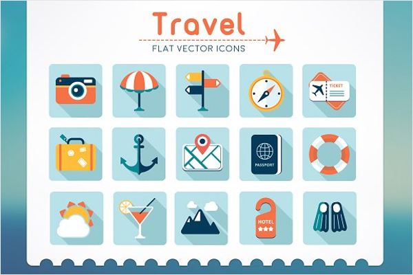 Travel Vector Background Design