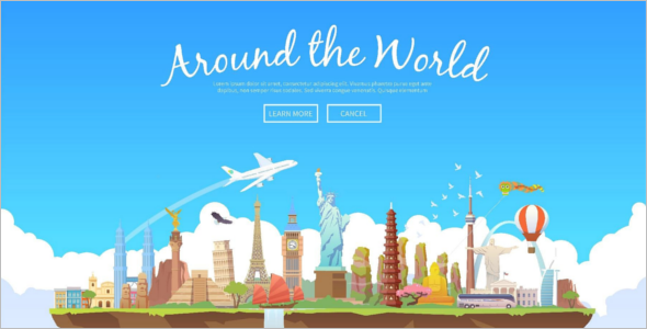 Travel collection Website Template