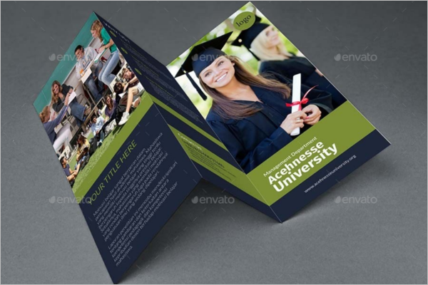 Tri-Fold University Brochure Template
