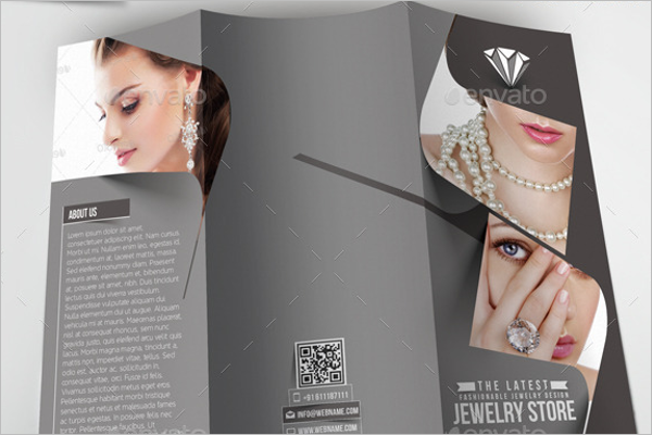 TrifoldÂ Jewelry Brochure DesignÂ 