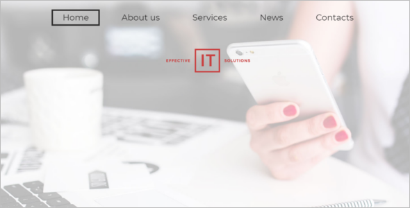 WordPress Theme for IT Solutions