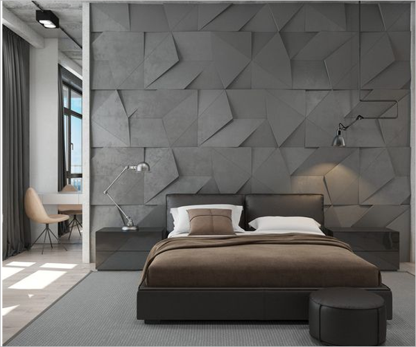 3D Bedroom Texture Design