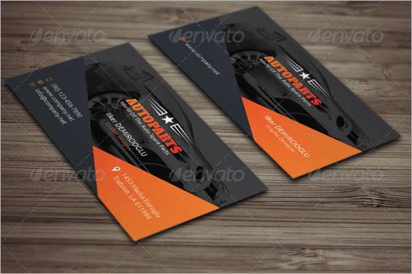 Auto Services Business Card Ideas