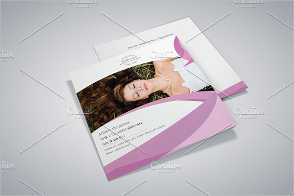 Beauty Brochure Design PSD