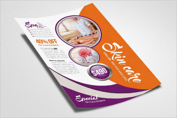 Beauty Parlour Brochure Design