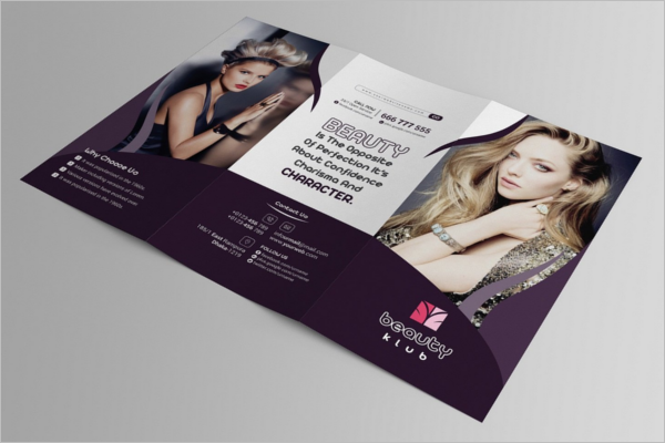 Beauty Therapy Brochure Design