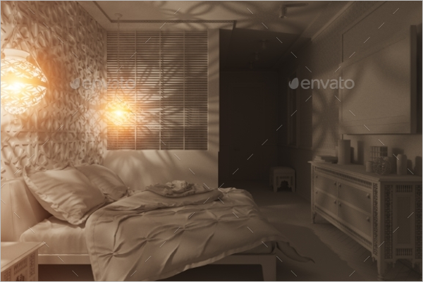 Bedroom Wall Texture Template