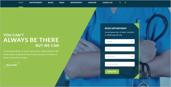 30+ Responsive Hospital HTML5 Templates Free Website Themes