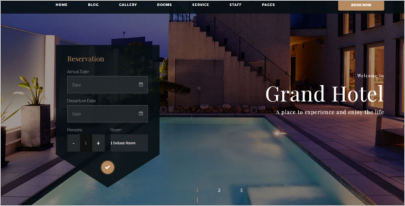 40+ Best Hotel HTML5 Templates Free Website Themes