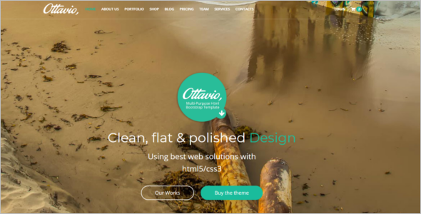 23+ Responsive Animated HTML5 Templates Free Website Themes