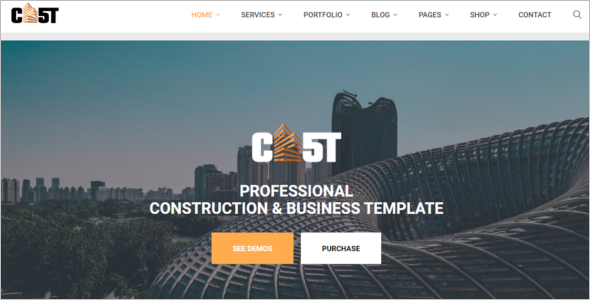 Construction Business HTML Template