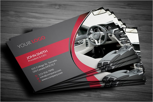 Cool Service Business Card Template