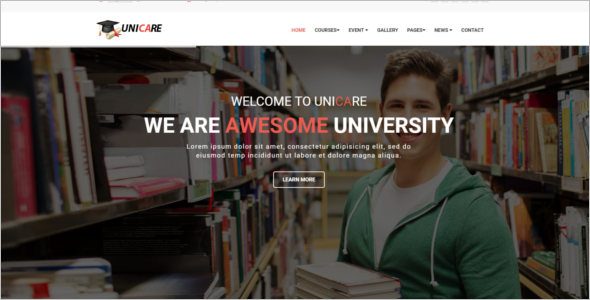Educational center HTML5 Template